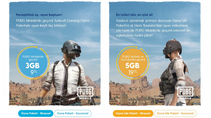PUBG Mobile için Turkcell’den 2 Yeni Paket! 