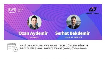 AWS Game Tech Günleri Türkiye Yakında Başlıyor!