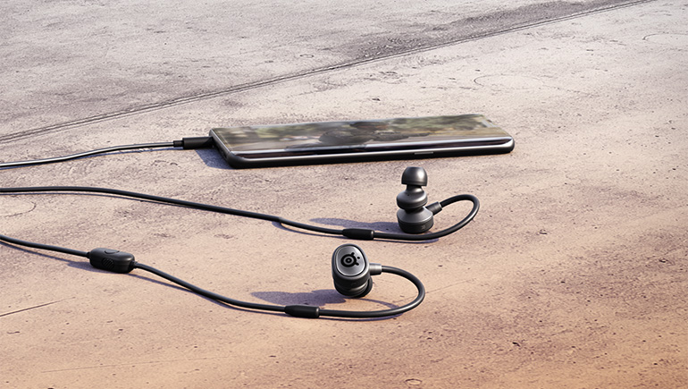 SteelSeries Çift Mikrofonlu Yeni Kulak İçi Mobil Oyun Kulaklığını Tanıttı