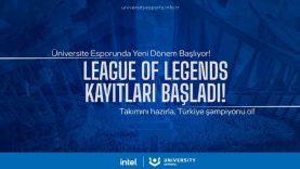 Intel University Esports Projesi Türkiye’de Hayata Geçiyor